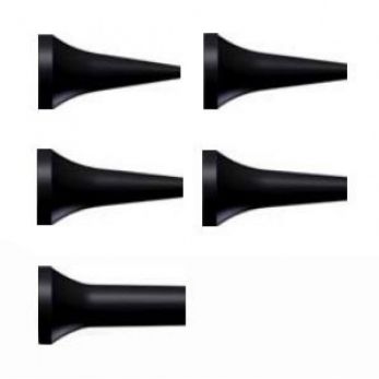 10 reusable specula 3mm black for ri-scope L3 otoscope