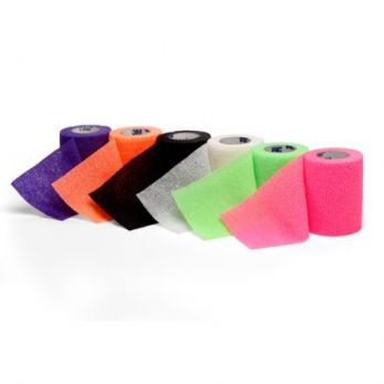 3M Coban Self-Adherent Bandage - Assorted Neon - 7.5cm x 4.5m x 12