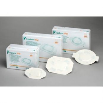 3M? Tegaderm +pad Film Dressing with Non-Adherent Pad 9 x 35 Box of 25