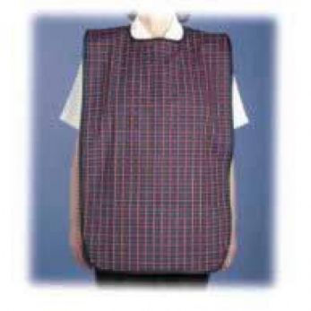 Protective Reusable Tabard in Red & Navy - Large