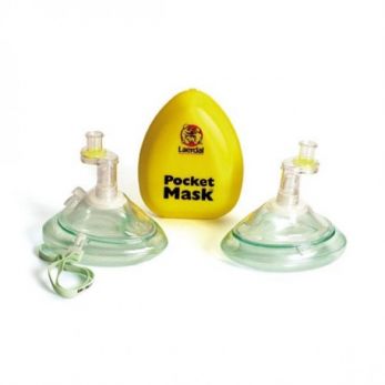 Laerdal Pocket Mask with Wipe  Gloves