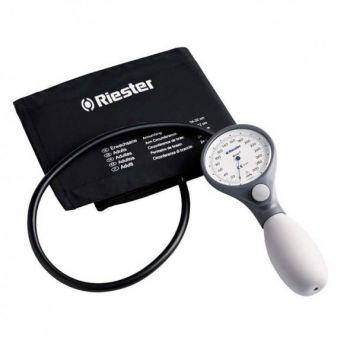 Ri-san Aneroid Sphyg in Slate Grey with Obese Size Cuff
