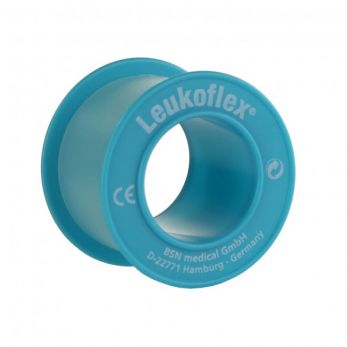 Leukoflex Tape 2.5cm x 5m Waterproof Adhesive Tape per Roll