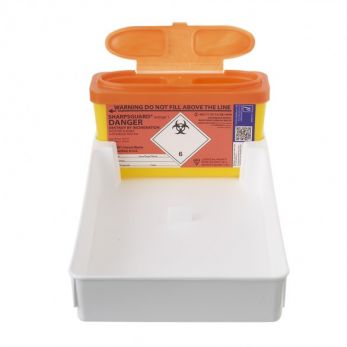 Daniels POUDS Community Tray Sharps Bin Bracket