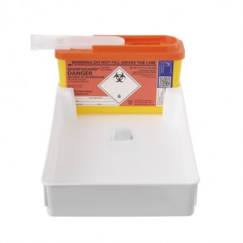 Daniels POUDS Combination Tray Sharps Bin Bracket