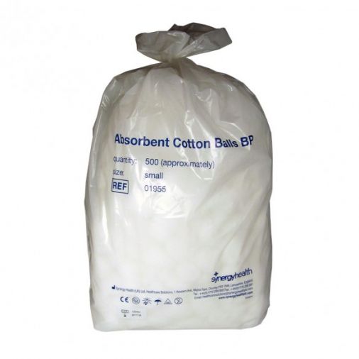 Cotton Wool Balls 500 non sterile (small balls)