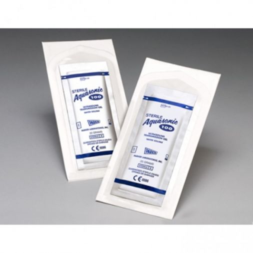 Sterile Aquasonic Ultrasound Transmission Gel 20g overwrapped foil pouches x 48