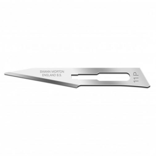 Surgical Scalpel Blade 11P - Carbon Steel - Sterile x 100