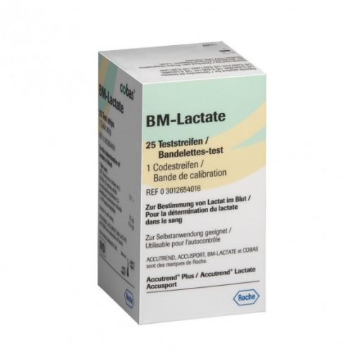 Roche Accutrend BM-Lactate Strips x 25