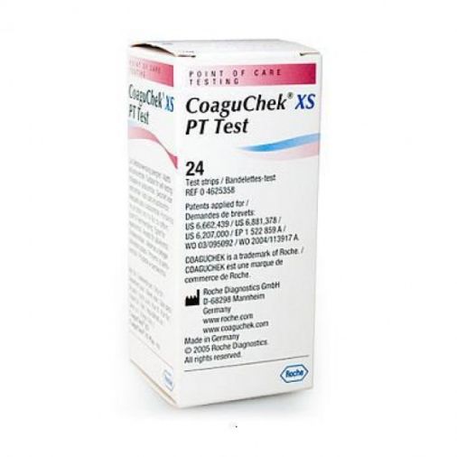 CoaguChek XS 24 PT Test Strips