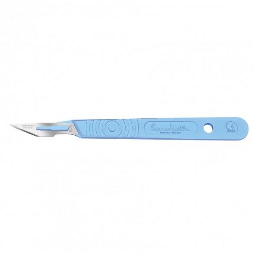 Sterile Disposable Scalpel No.10a Blade with Polystyrene Handle x 10