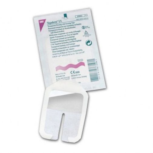 3M Tegaderm Peripheral IV Dressing - 8.5cm x 7cm x Pack of 50