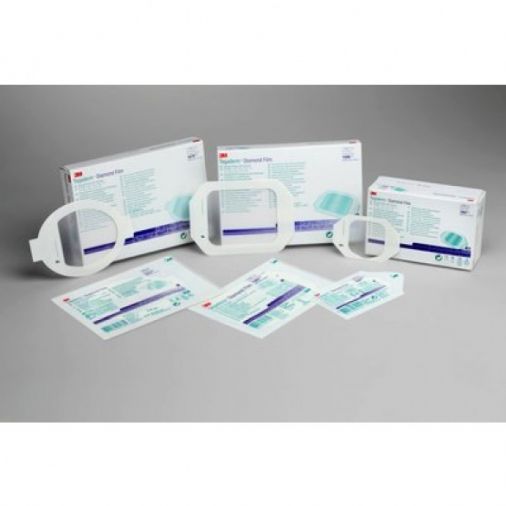 3M? Tegaderm Diamond Pattern Film Dressing Box of 50