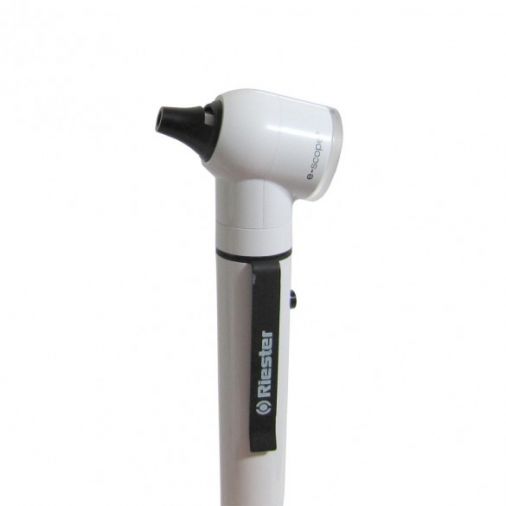 Riester e-scope Fibre Optic Otoscope - White