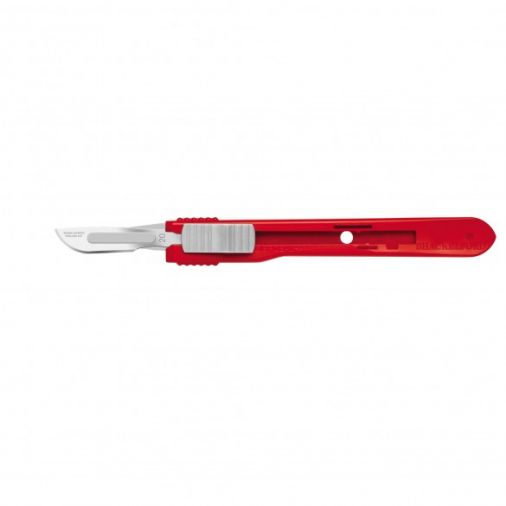 Retractable Safety Scalpel No.4 - Blade 20 - Sterile x 25