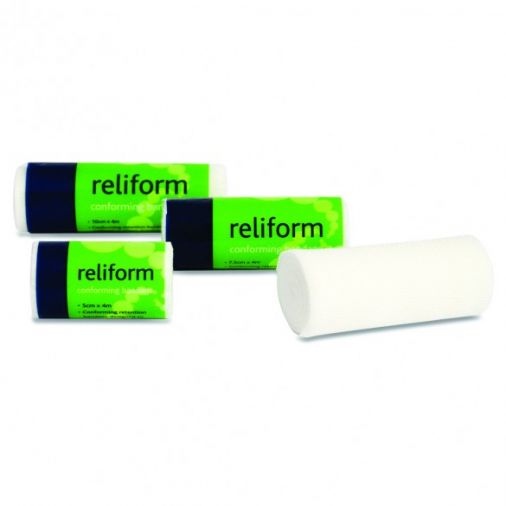 Reliform Conforming Bandage White 5cm x 4m SINGLE