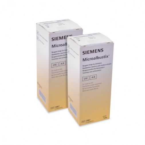 Siemens Urinalysis Reagent Strips, Microalbustix (Pack of 25)