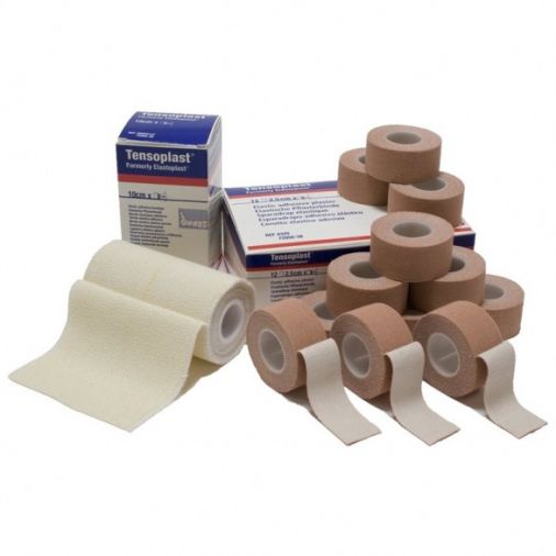 Tensoplast Elastic Adhesive Bandage BP 2.5cm x 4.5m (Plaster) Pack of 12