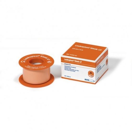 Leukoplast Sleek Latex-Free Tape 2.5cm x 3m Pack of 12