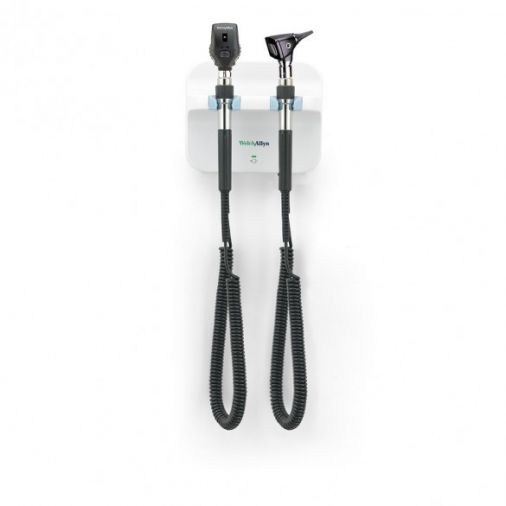 Welch Allyn GS 777 Elite Wall Unit - Coaxial Ophthalmoscope & Diagnostic Otoscope