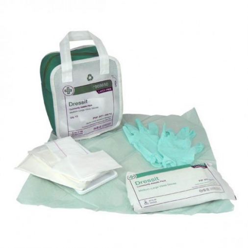 Latex Free Dressit Dressing Pack (Med/Large Glove) x 10