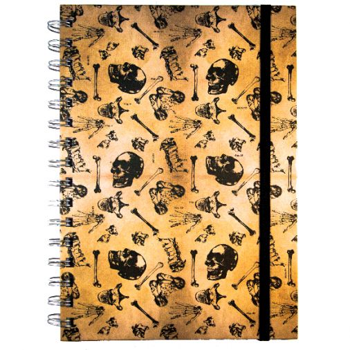 Human Bone Anatomy Ringbound Notebook - A5