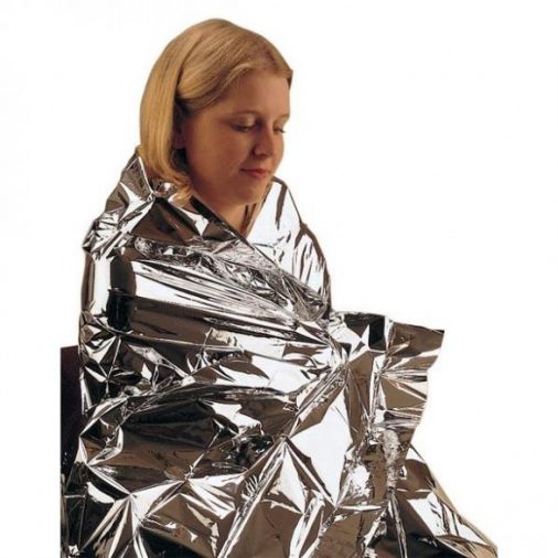 Emergency Foil Space Blanket - Small - 120cm x 90cm