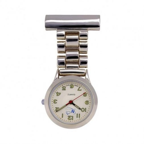 FunkyFobz Classic Fob Watch - Silver