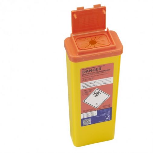 Sharpsguard Orange 0.5 Ltr Sharps Bin