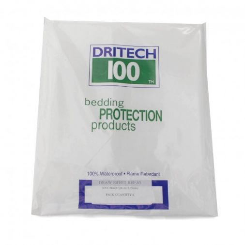 Dritech Waterproof Draw Sheets - 66 x 36 Inches x 4