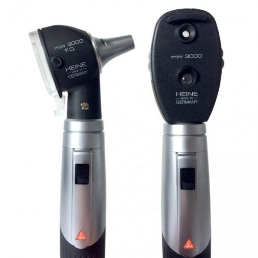 HEINE mini3000 Ophthalmoscope/F.O Otoscope Diagnostic Set