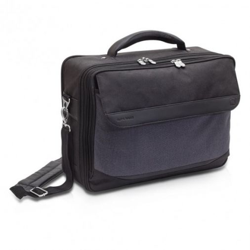 Elite Doctor's Bag - Black Twill Nylon