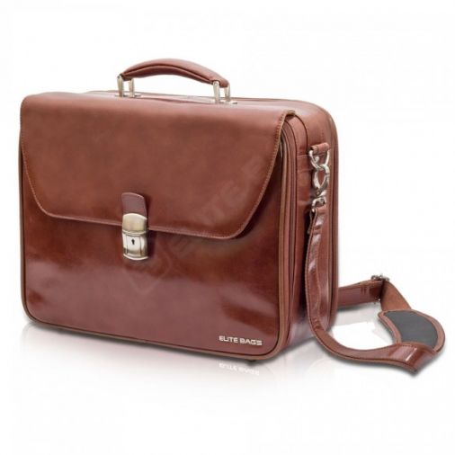 Elite Doctor?s Medical Bag ? Brown Leather