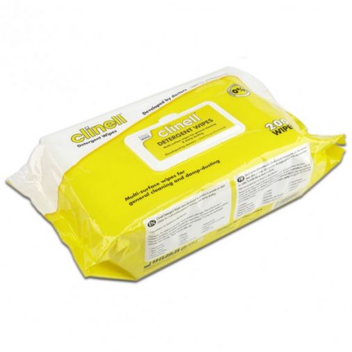 Clinell Detergent Wipes x 215