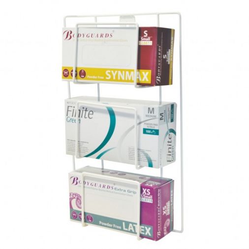 Universal Triple Glove Dispenser Rack