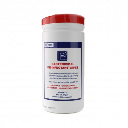 Hard Surface Disinfectant Wipes - 200 x 220mm x 160