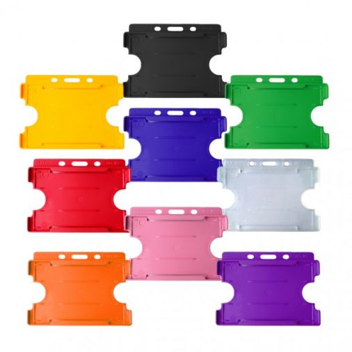 Singlesided holders - No straps - Landscape - Packs of 50