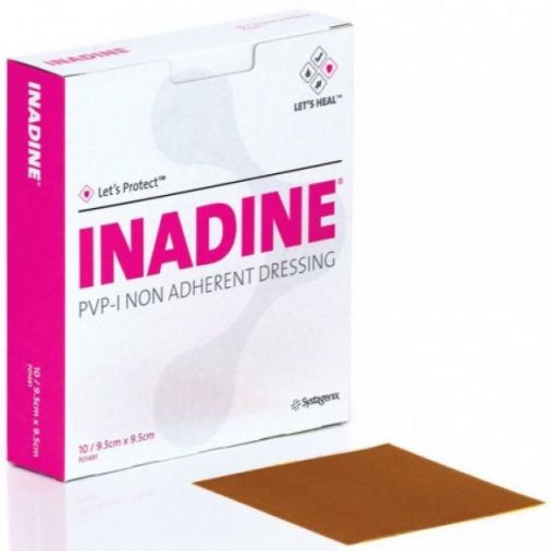 Inadine Non-Adherent Dressing 9.5 x 9.5cm - Pack of 10