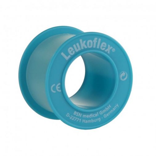 Leukoflex Tape 2.5cm x 5m Waterproof Adhesive Tape per Roll