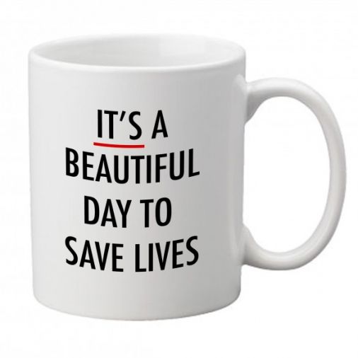 'It's a Beautiful Day' Mug