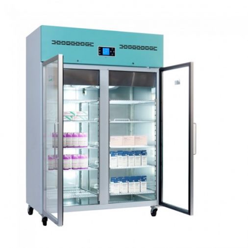 Lec PGR1200UK - 1200 Litre Large Capacity Pharmacy Fridge - Glass Door