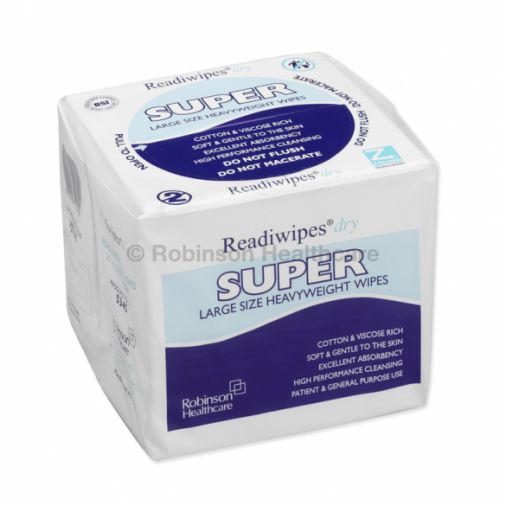 Robinsons Readiwipes Dry Wipes - Super x 100