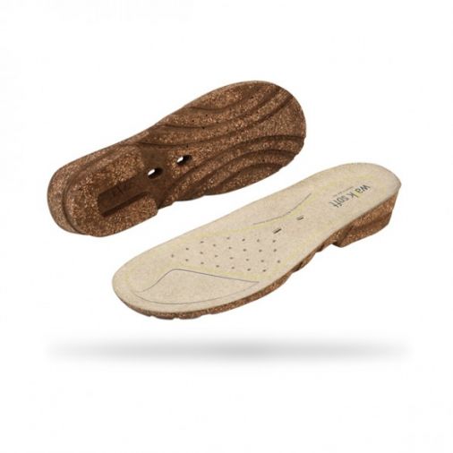 Wock Walksoft Cork Insoles for Clog Shoes